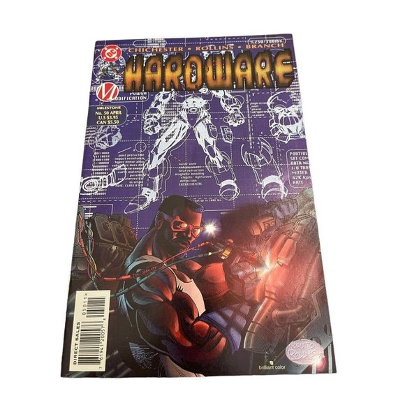 Hardware #50 DC Milestone 1997 Chichester Rollins Branch Comic - Picture 7 of 7